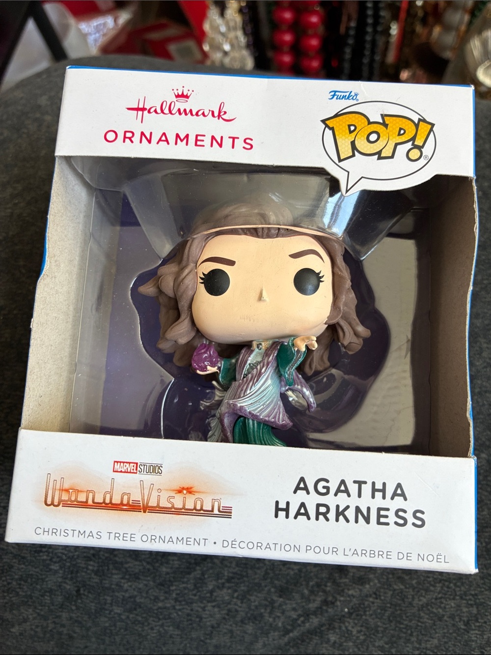 Hallmark Funko Pop! Agatha Harkness Ornament - Purple & Green